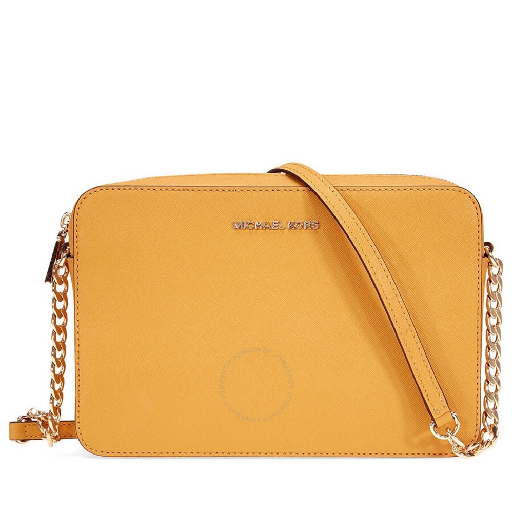 Michael Kors Jet Set Crossbody - Yellow